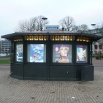 Stadskiosk - De kiosk biedt mogelijkheden voor instore reclame uitingen